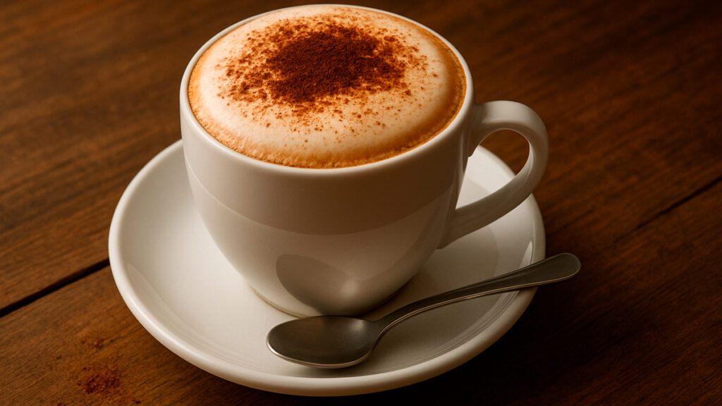 Receita de cappuccino simples